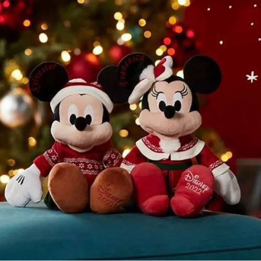 2022 Disney Parks Mickey and Minnie Plush NWT - Picture 1 of 4